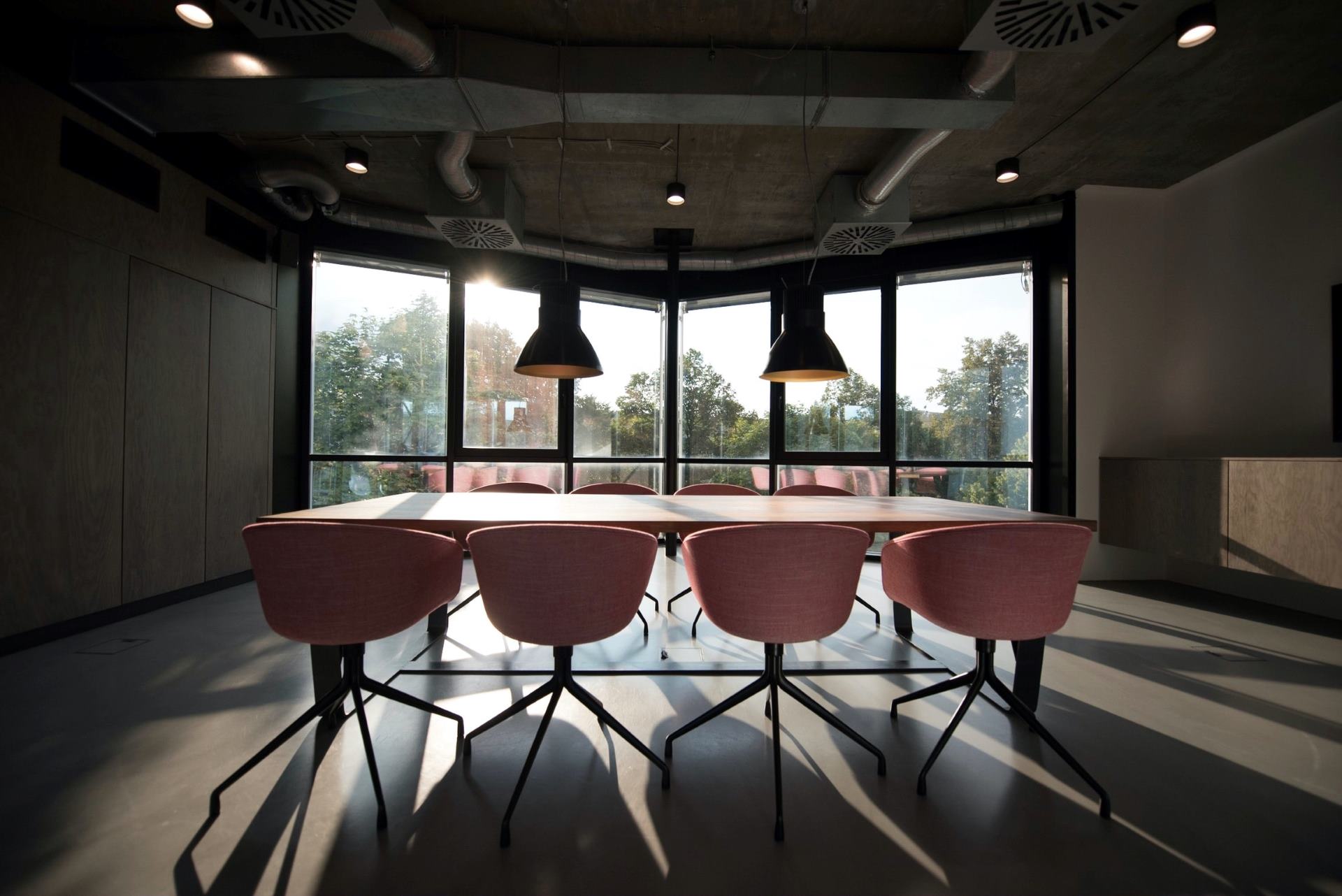 This is an image of a conference room